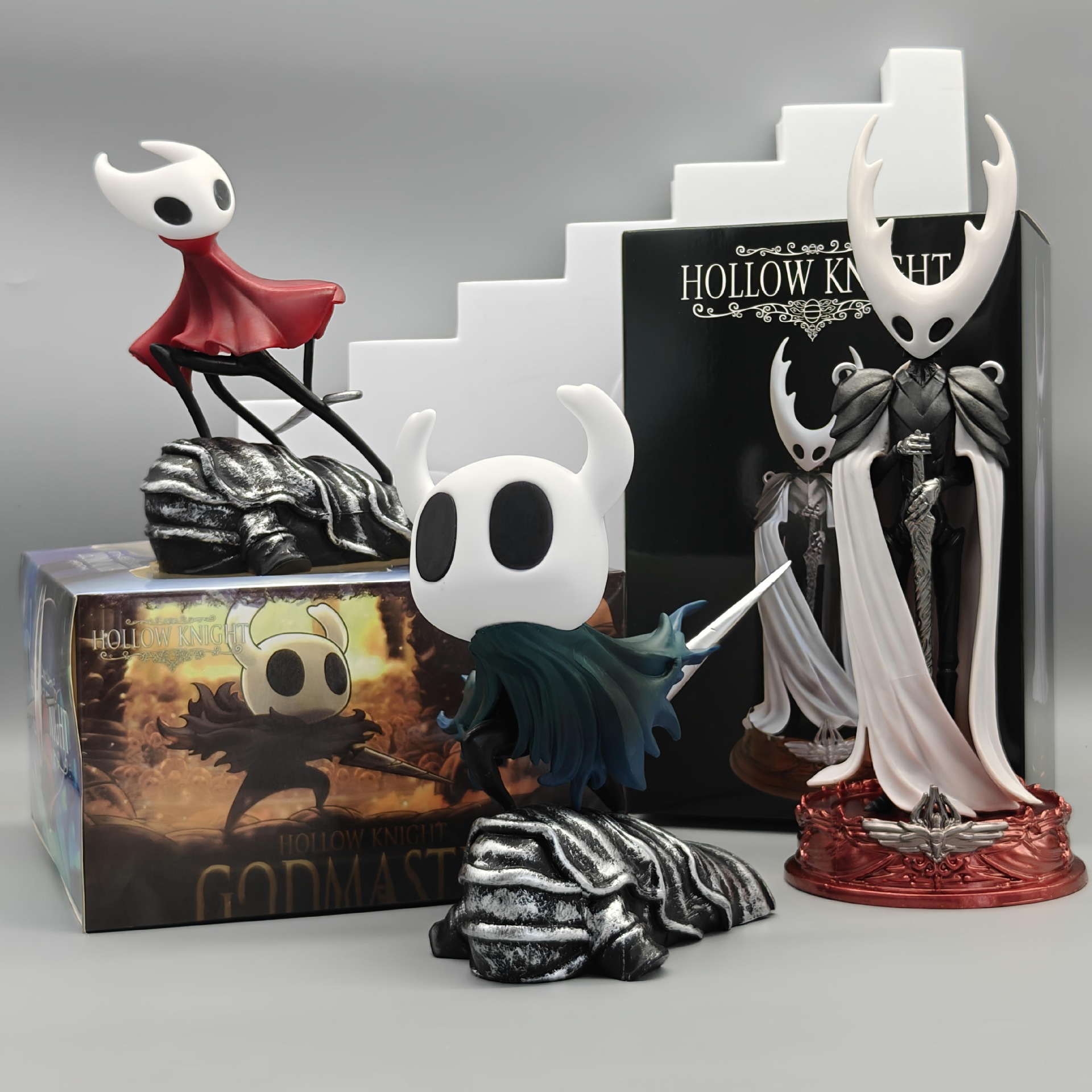 Model Kit Bandai - HOT！！！Hollow Knight Three Swordsmen game Garage