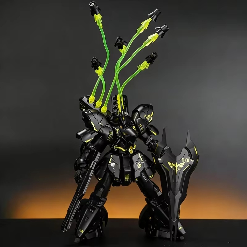 Model Kit Water Decal - 1/144 Scale Black Gold Style Mecha