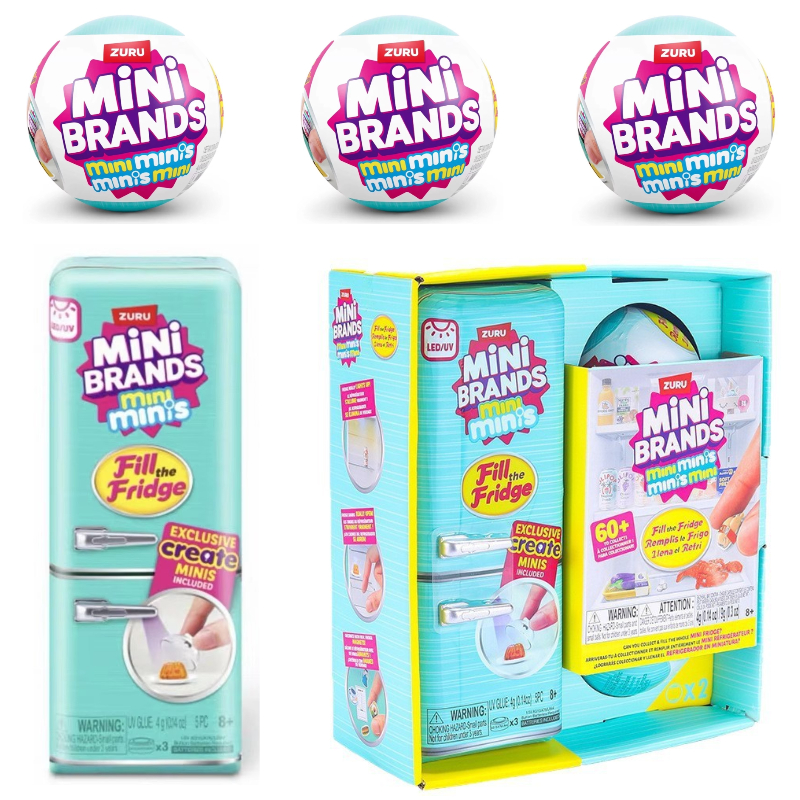 Model Kit Brand - Zuru Mini Brands Fridge Blind Box: