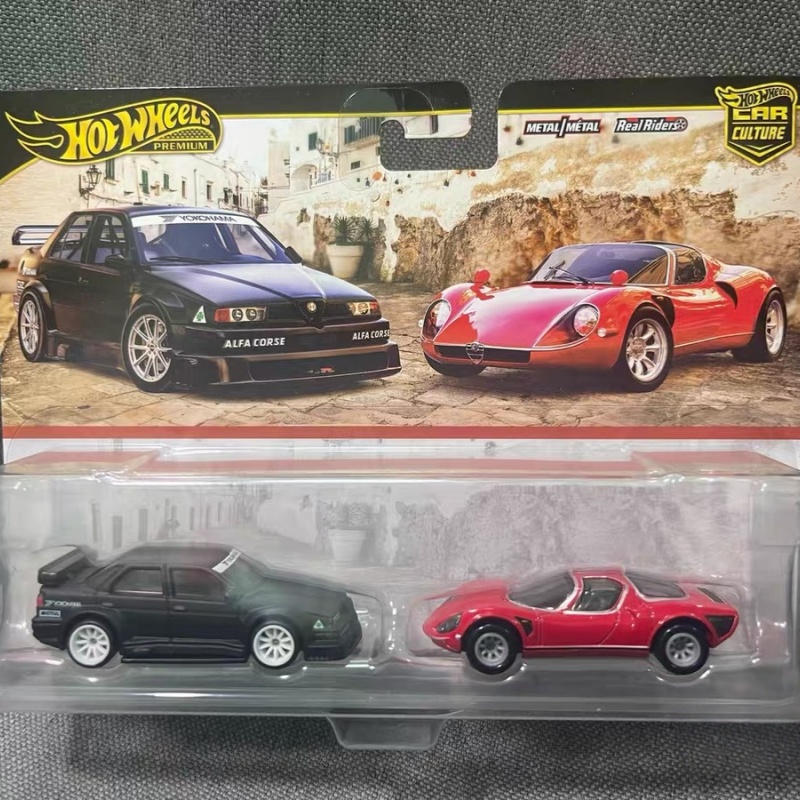 Model Kit Alfa Romeo - Original Hot Wheels Car Culture Model