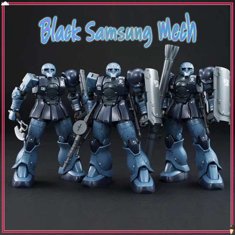Model Kit Zaku - GTO HG ZakuⅠ Black Tri Stars