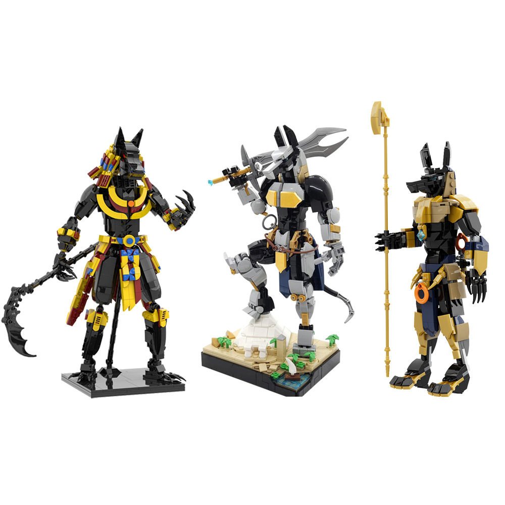 Model Kit Anubis - MOC-112777 Anubis Building Blocks Model Egyptian