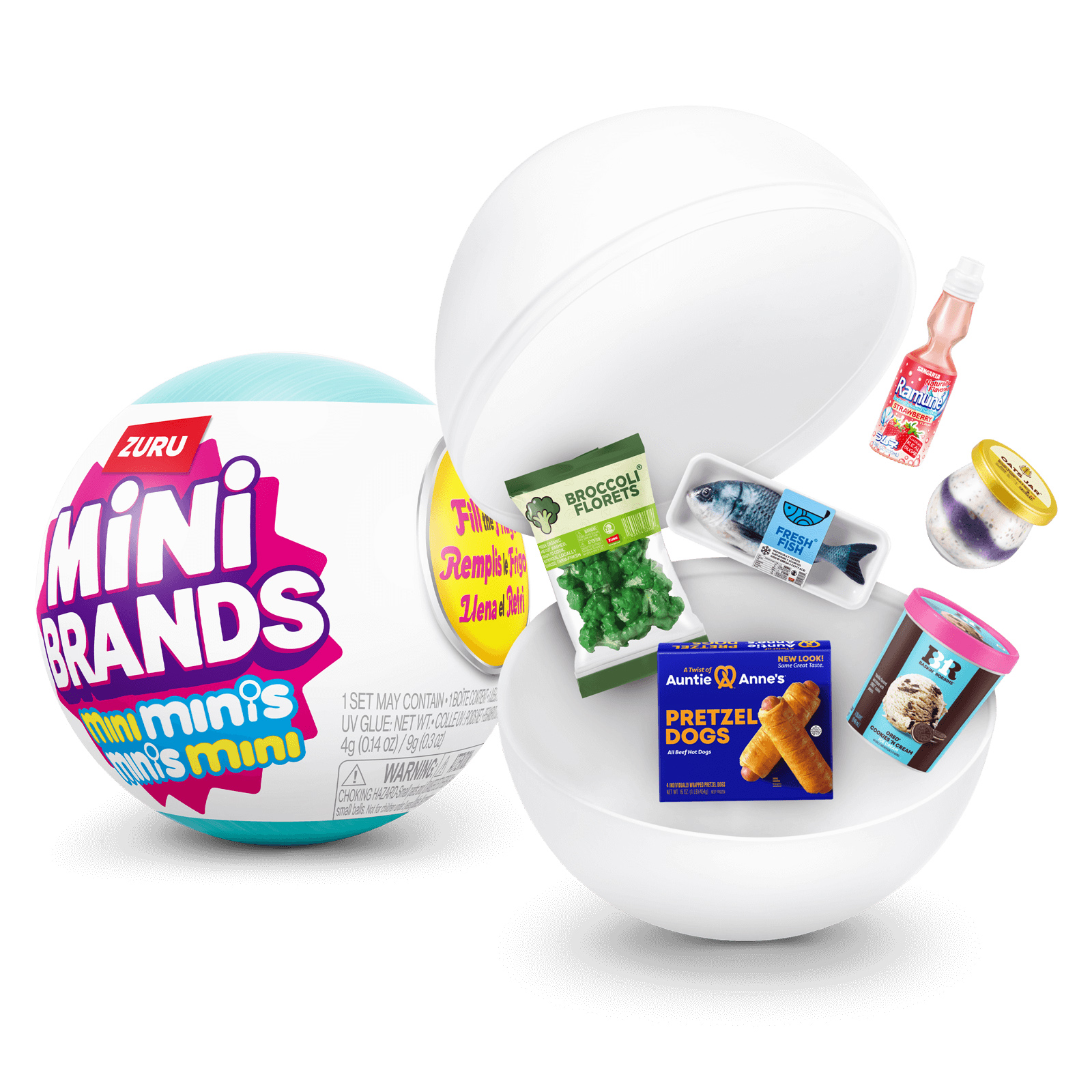Model Kit Brand - 5x Surprise Ball Mini Brands Mini
