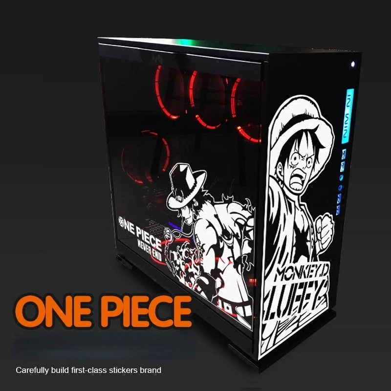 Model Kit Eva - One Piece Anime PC Case Stickers