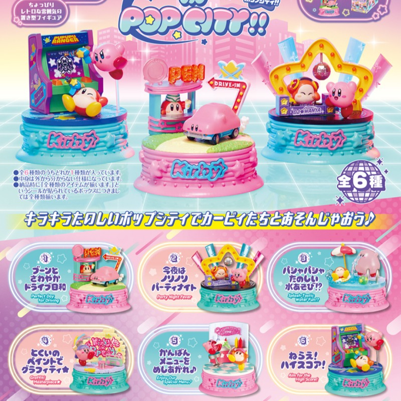 RE-MENT Kirby in Pop City Anim - Model Kit Kirby incelemesi ve fiyatı