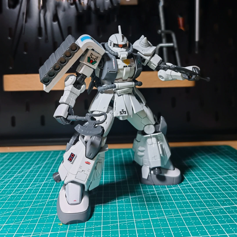 HG 1/144 XD GTO White Wolf Zak - Model Kit Zaku incelemesi ve fiyatı
