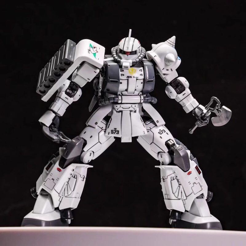 HG 1/144 XD GTO White Wolf Zak - Model Kit Zaku incelemesi ve fiyatı