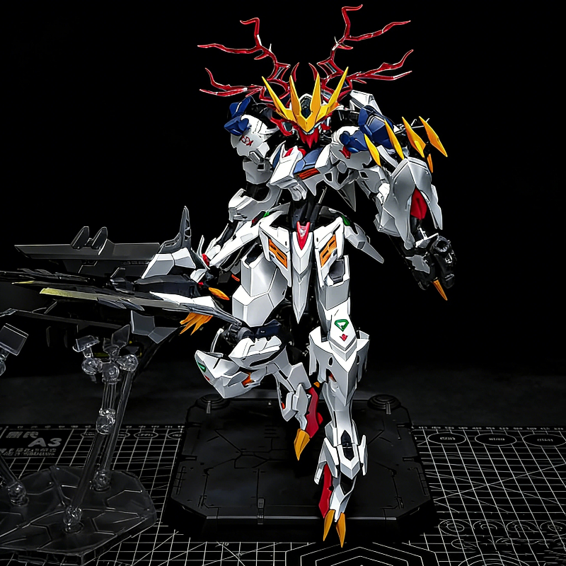MG 1/100 Fenrir Wolf King Asse - Model Kit Water Decal incelemesi ve fiyatı