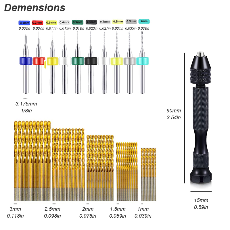 Micro Mini Pin Vise Hand Drill - Pin Vice Micro incelemesi ve fiyatı