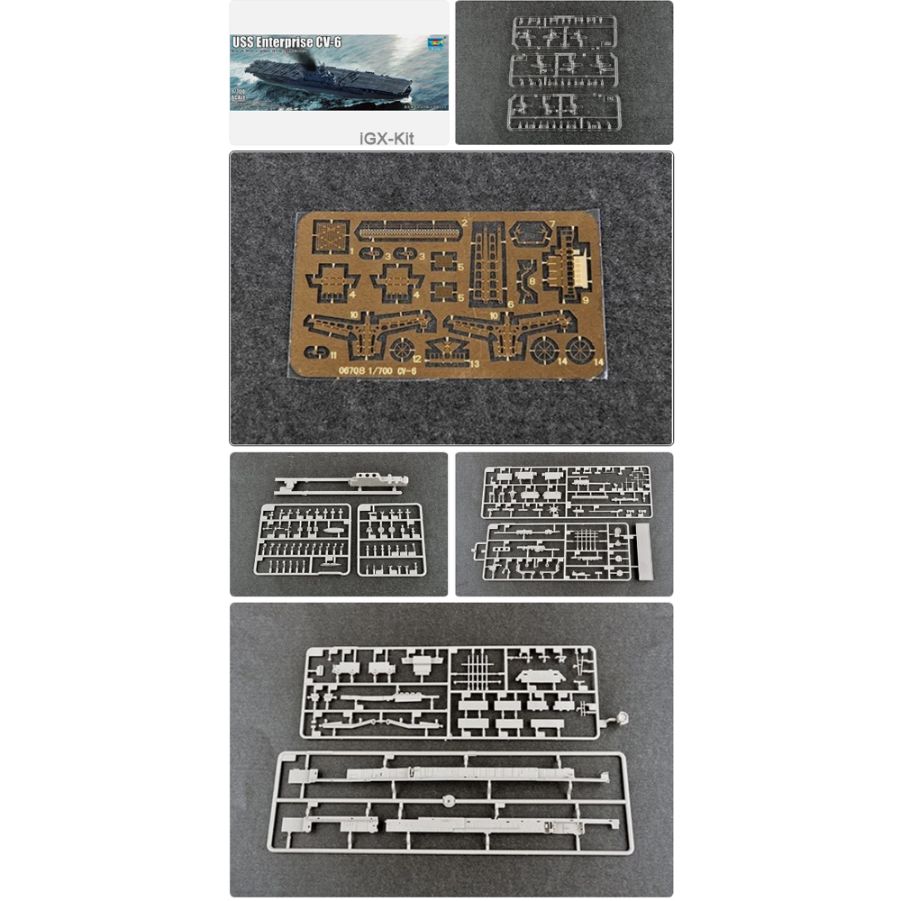 Trumpeter 06708 1/700 USS Ente - Model Kit Uss Enterprise incelemesi ve fiyatı