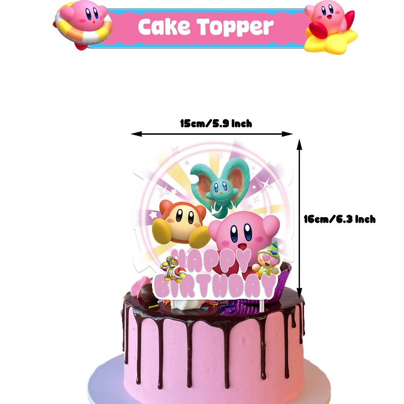 Kirby Theme Birthday Party Dec - Model Kit Kirby incelemesi ve fiyatı