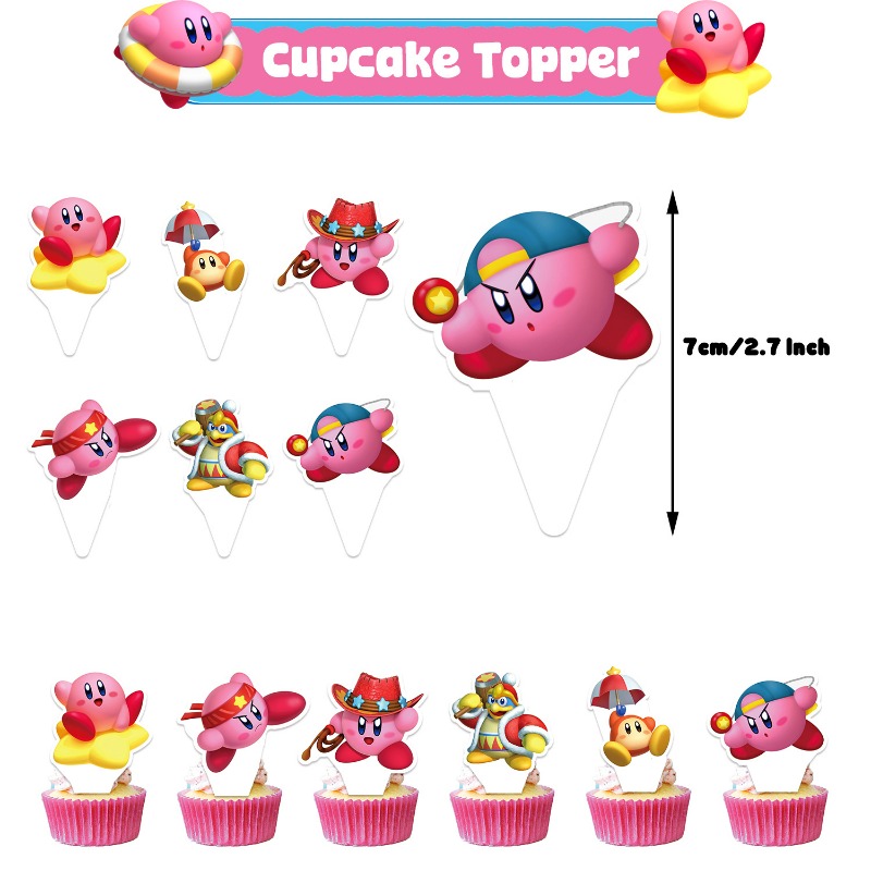 Kirby Theme Birthday Party Dec - Model Kit Kirby incelemesi ve fiyatı