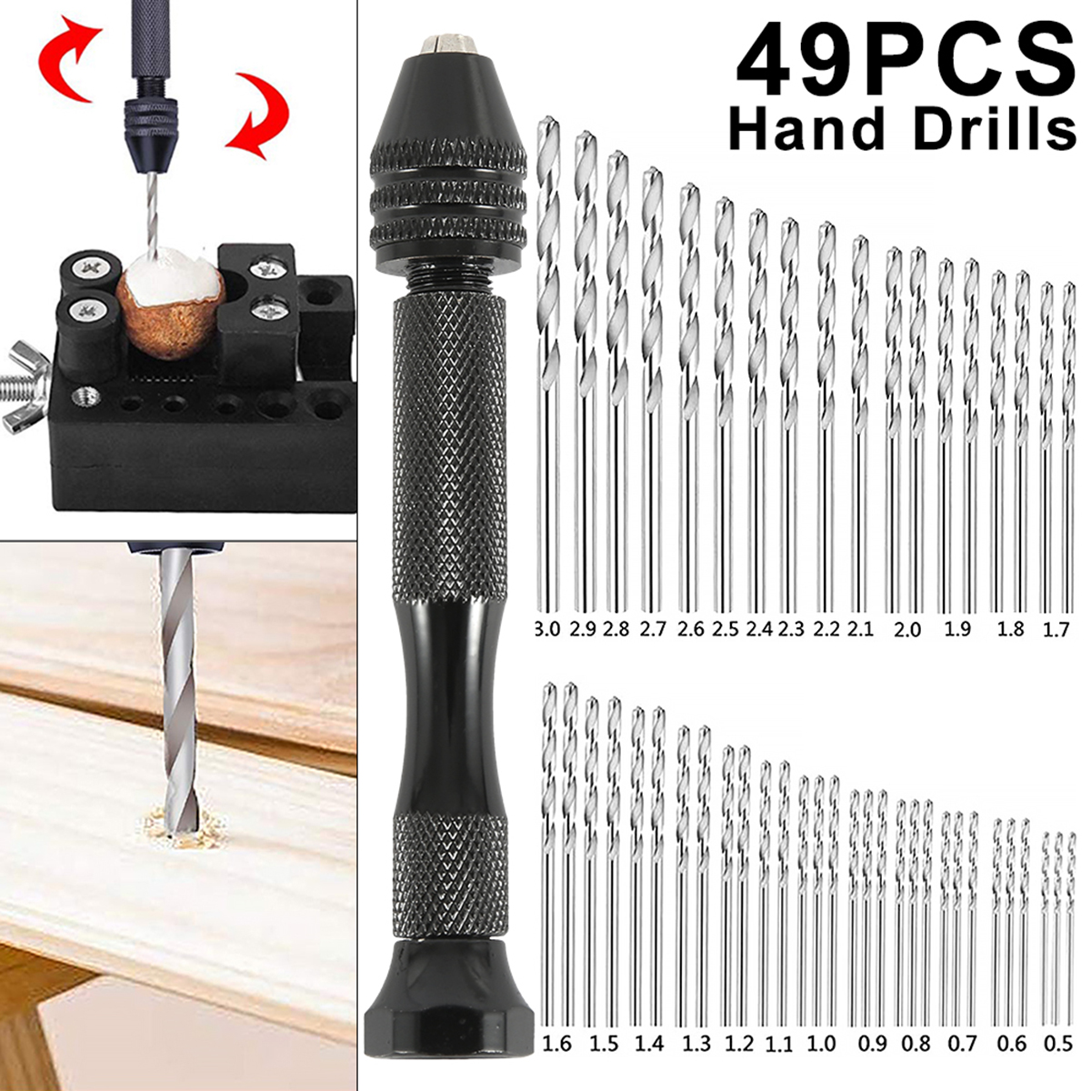 49 Mini Pieces Precision Pin V - Pin Vice Micro incelemesi ve fiyatı