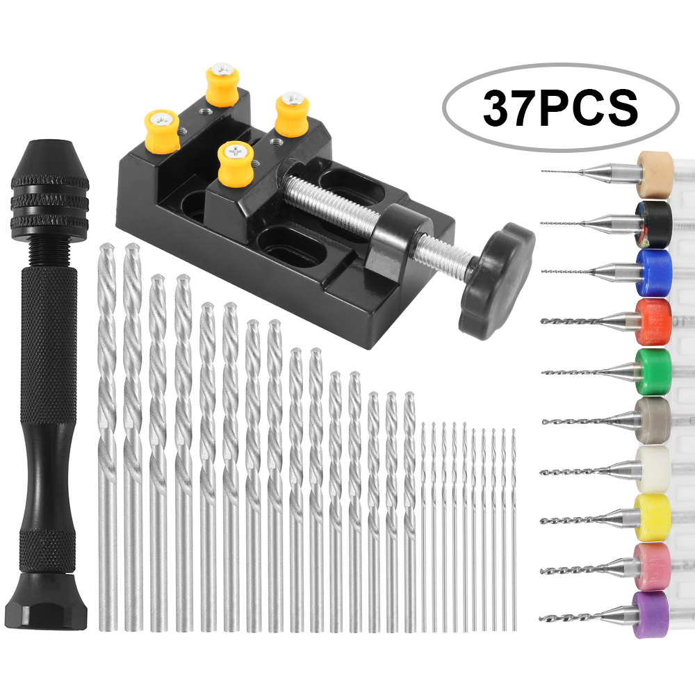37Pcs Portable Hand  Twist Dri - Pin Vice Micro incelemesi ve fiyatı