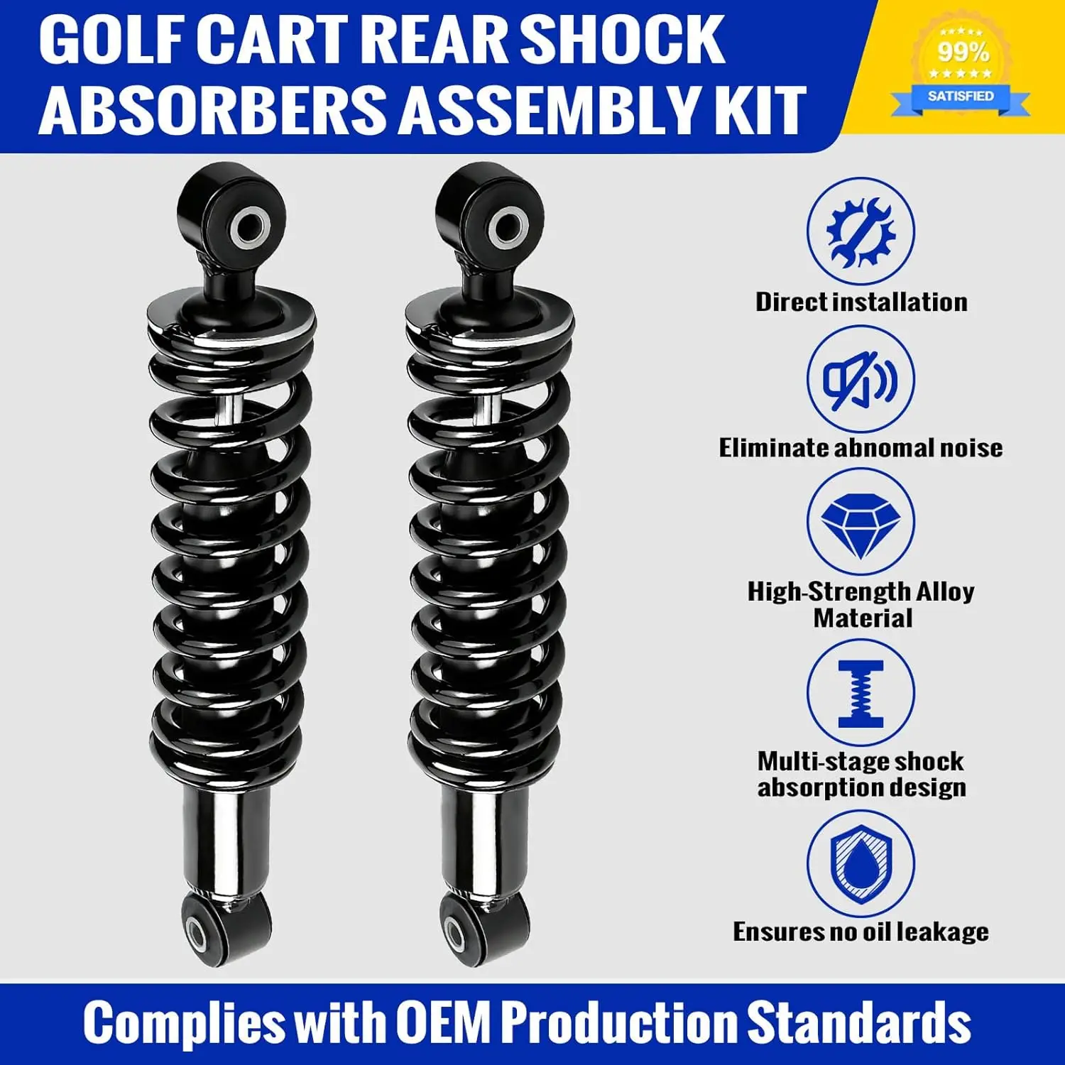 Golf Cart Rear Shock Absorbers - Model Kit Yamaha incelemesi ve fiyatı
