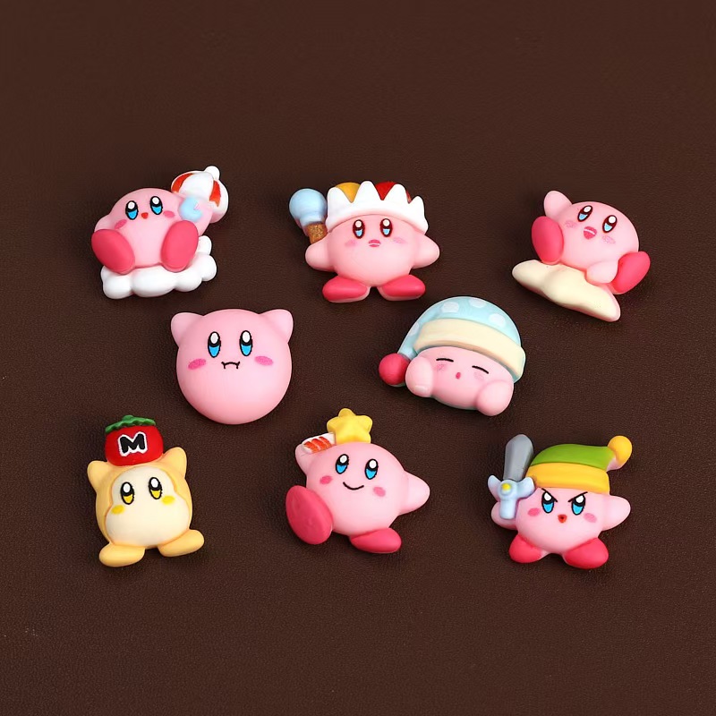 8Pcs/Set Cartoon Cute Anime Fi - Model Kit Kirby incelemesi ve fiyatı