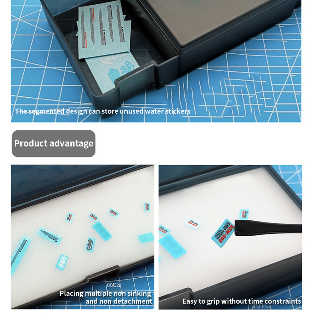 Water Decals Sticker Operated  - Model Kit Tweezers incelemesi ve fiyatı