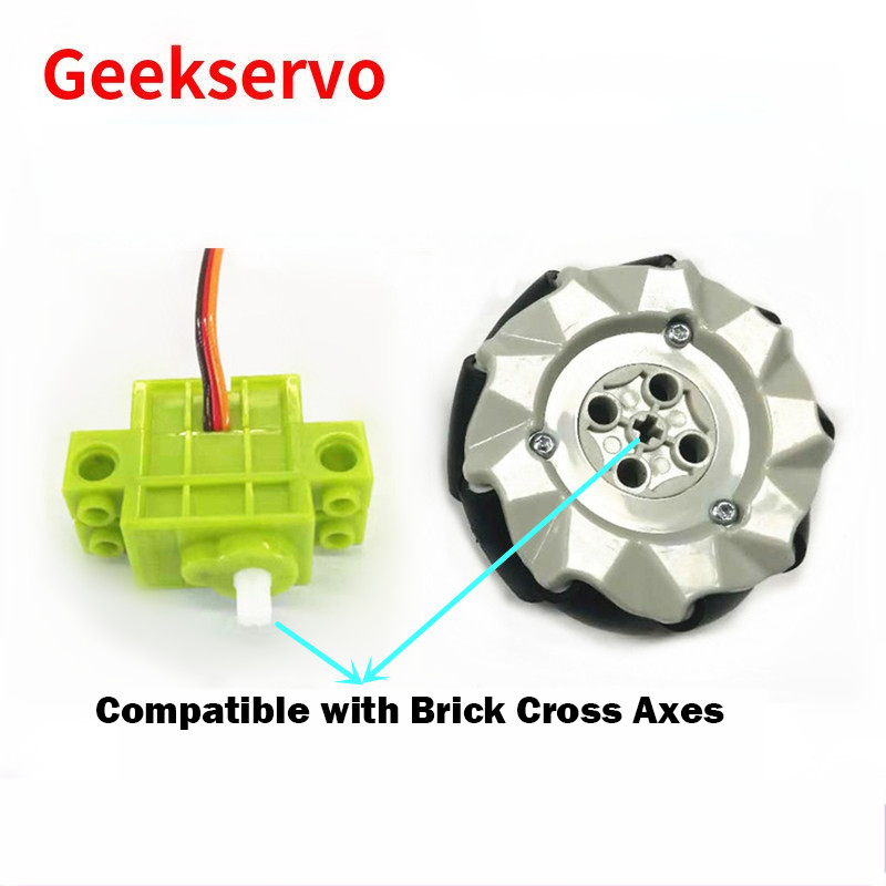 4pcs Geekservo Mecanum wheel + - Model Kit Lancelot incelemesi ve fiyatı