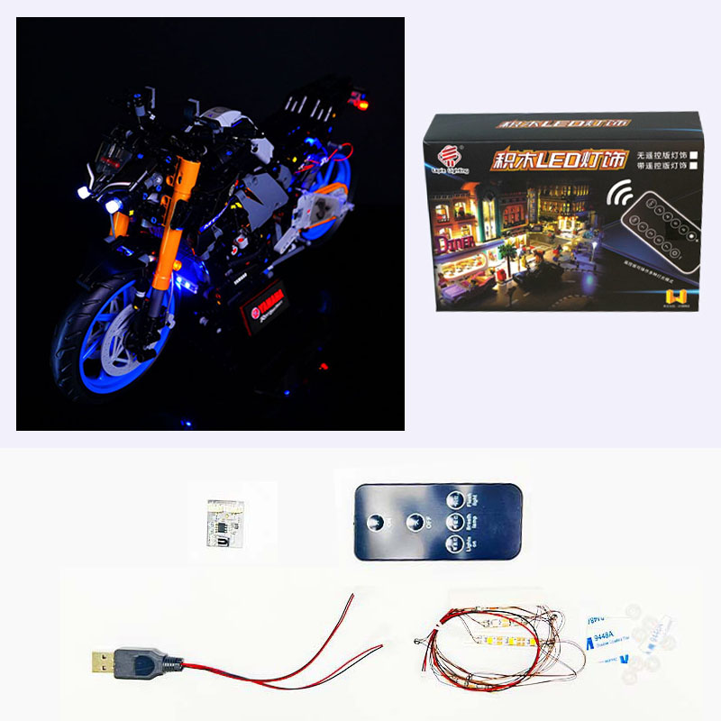 LED Light Kit for LEGO 42159 T - Model Kit Yamaha incelemesi ve fiyatı