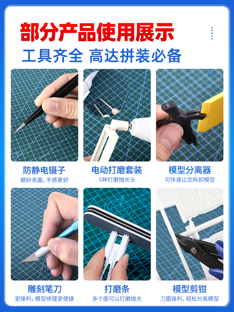 Gundan Model Tool for Modeling - Model Kit Tweezers incelemesi ve fiyatı