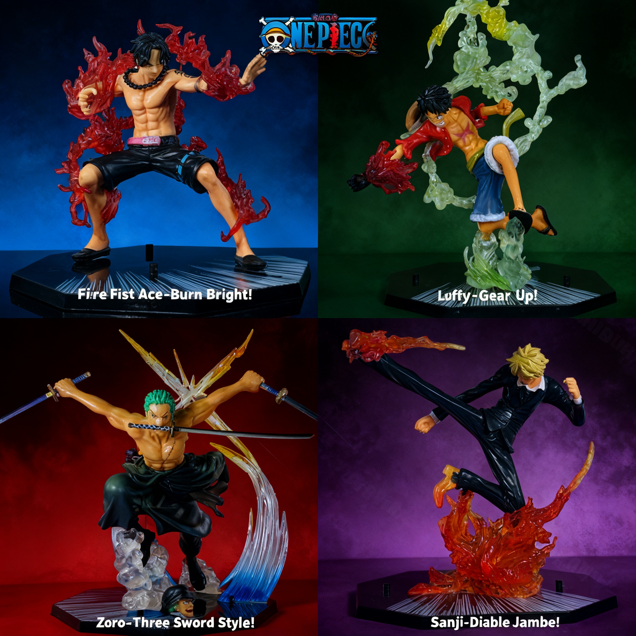 One Piece Anime Luffy Ace Sanj - Model Kit Bandai incelemesi ve fiyatı