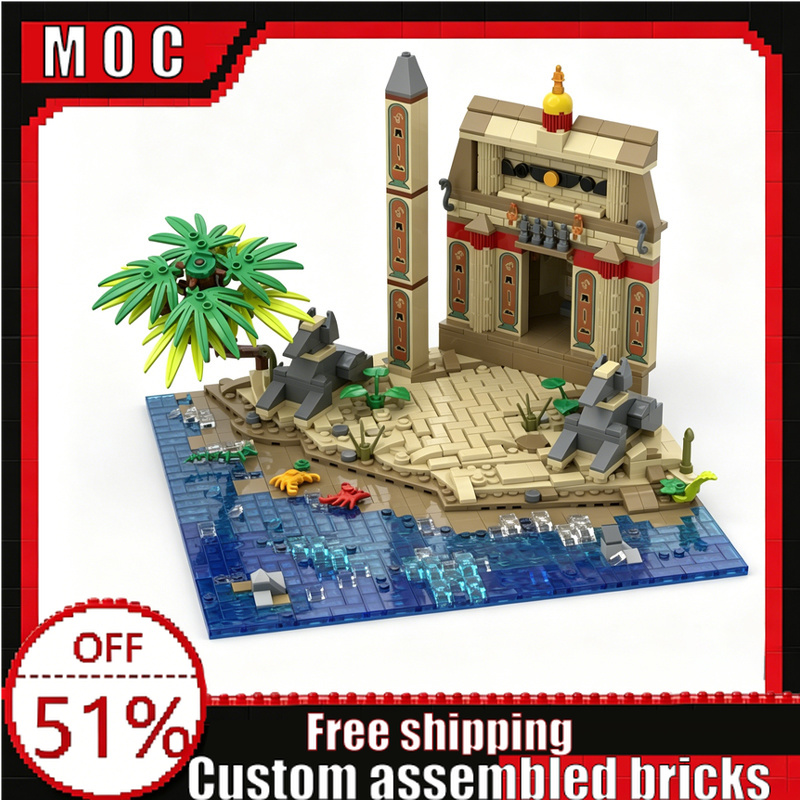 940PCS Lost Shrine of Anubis A - Model Kit Anubis incelemesi ve fiyatı