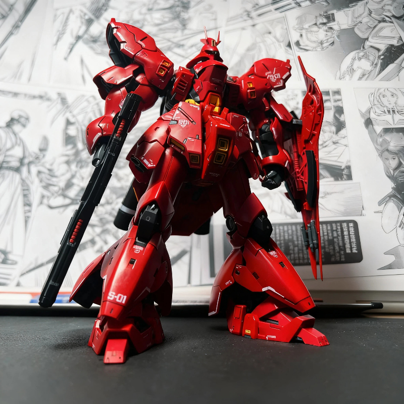 GaoGao RG Sazabi 1/144 Plastic - Model Kit Water Decal incelemesi ve fiyatı