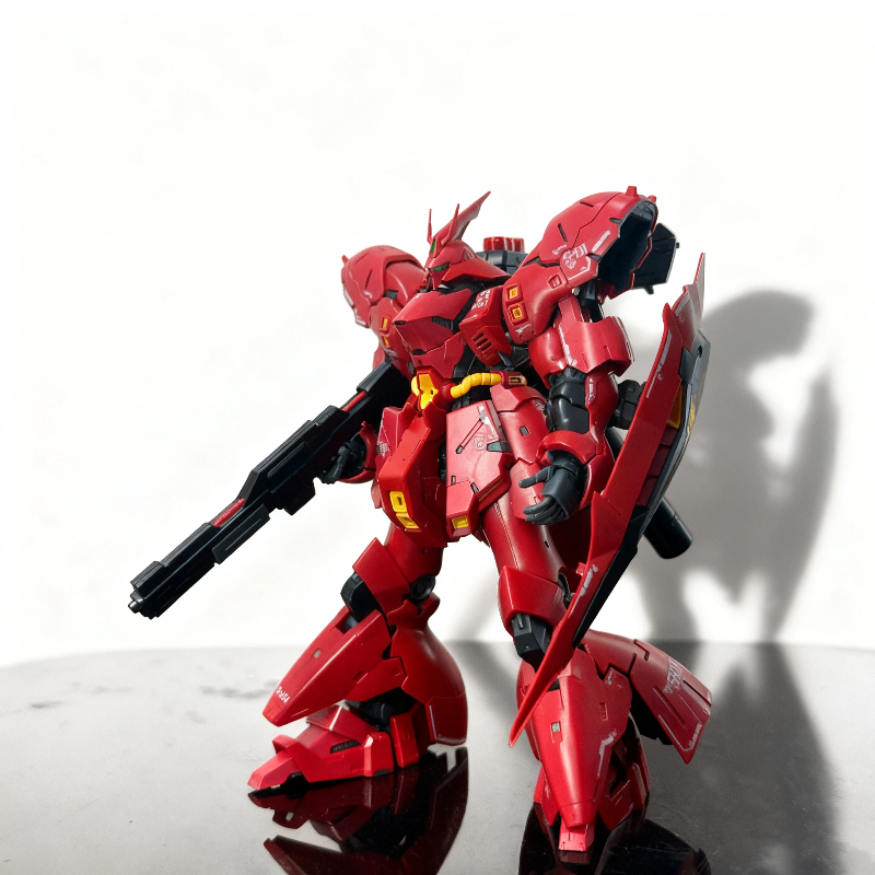 GaoGao RG Sazabi 1/144 Plastic - Model Kit Water Decal incelemesi ve fiyatı