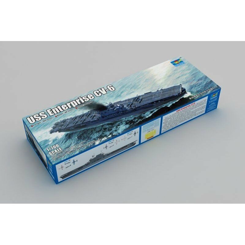 Trumpeter 06708 1/700 USS Ente - Model Kit Uss Enterprise incelemesi ve fiyatı