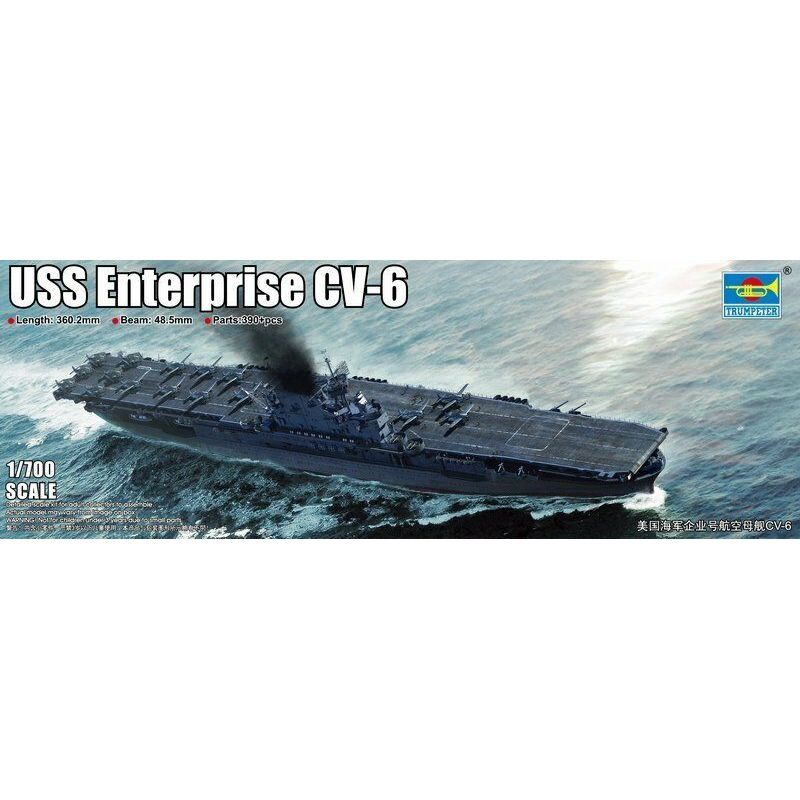 Trumpeter 06708 1/700 USS Ente - Model Kit Uss Enterprise incelemesi ve fiyatı