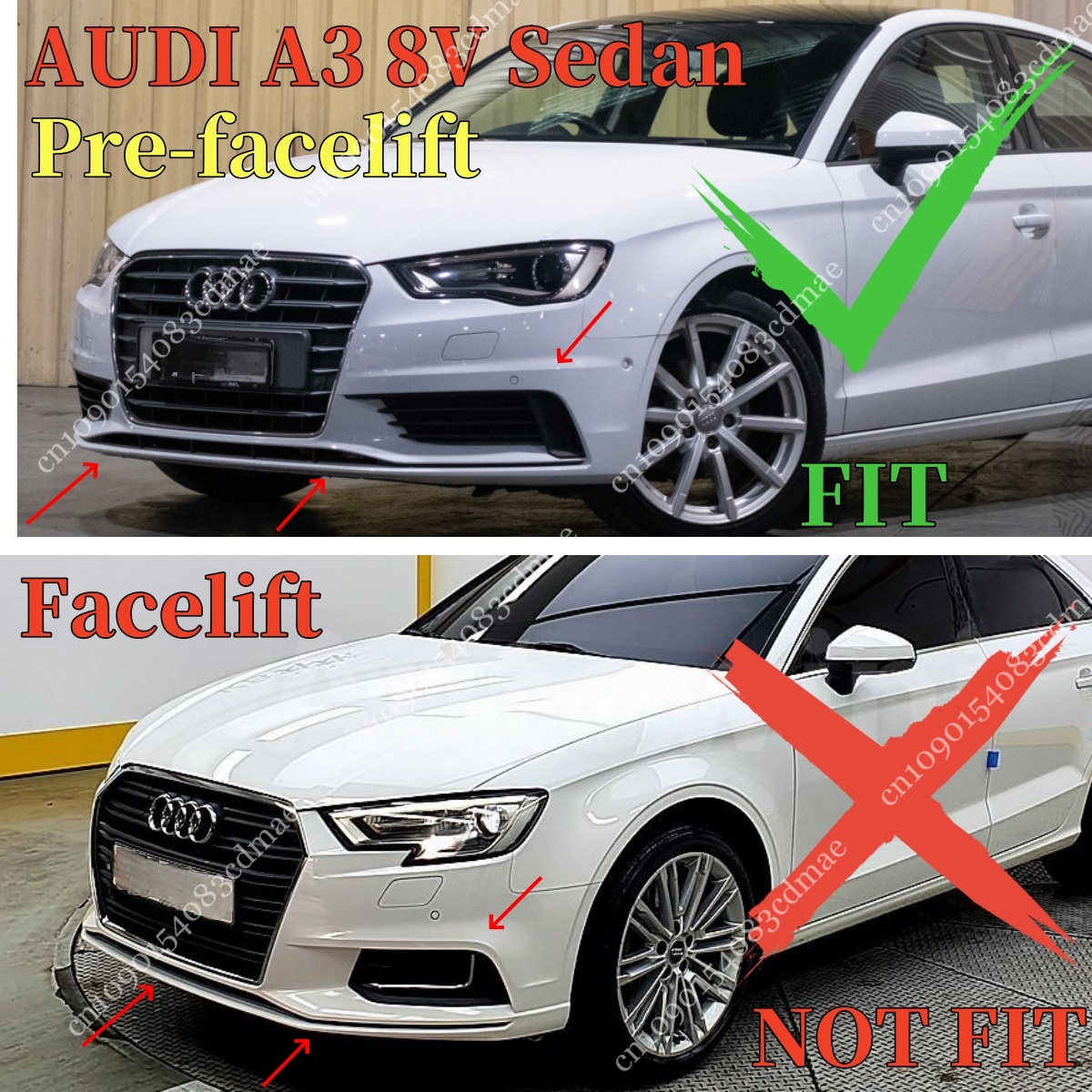 Front Bumper Splitter Lip For  - Model Kit Brands incelemesi ve fiyatı