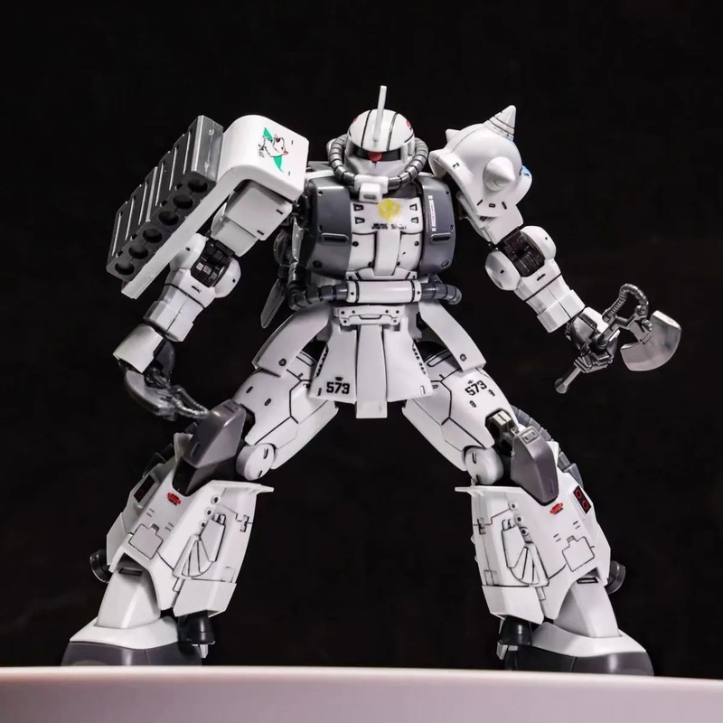 GTO ZAKU II White Wolf Shin Ma - Model Kit Zaku incelemesi ve fiyatı