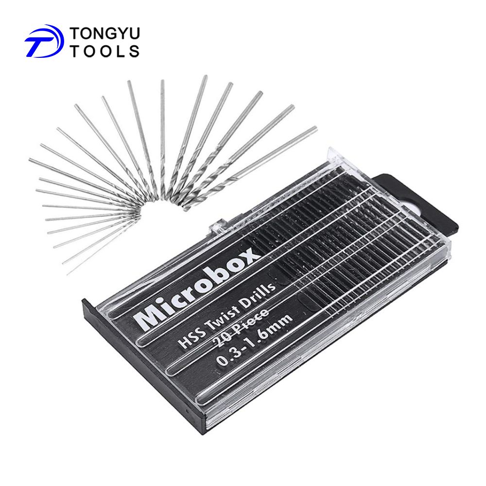 20Pcs Mini Twist Drill Bit Mic - Pin Vice Micro incelemesi ve fiyatı