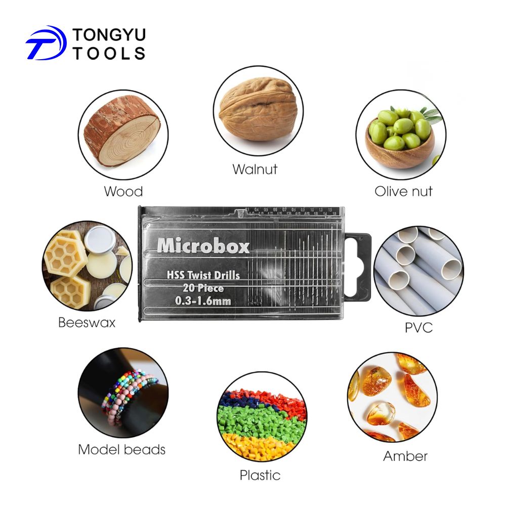 20Pcs Mini Twist Drill Bit Mic - Pin Vice Micro incelemesi ve fiyatı