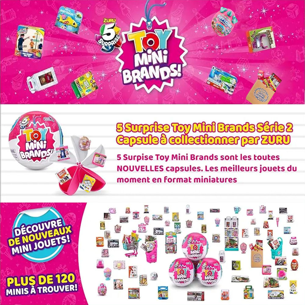 Zuru 5 Surprise Toy Mini Brand - Model Kit Brand incelemesi ve fiyatı