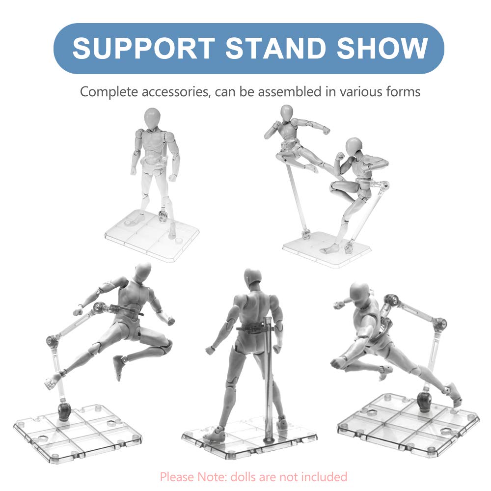 Clear Action Figure Stand,Asse - Model Kit Eva incelemesi ve fiyatı