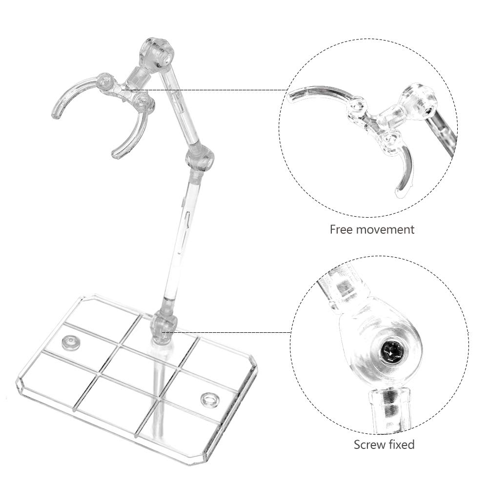 Clear Action Figure Stand,Asse - Model Kit Eva incelemesi ve fiyatı
