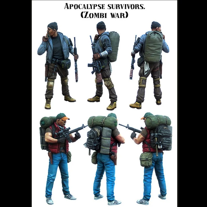 1/35 Die-Cast Resin Figure Mod - Model Kit Zombie incelemesi ve fiyatı