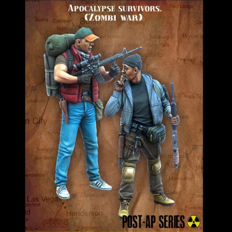 1/35 Die-Cast Resin Figure Mod - Model Kit Zombie incelemesi ve fiyatı