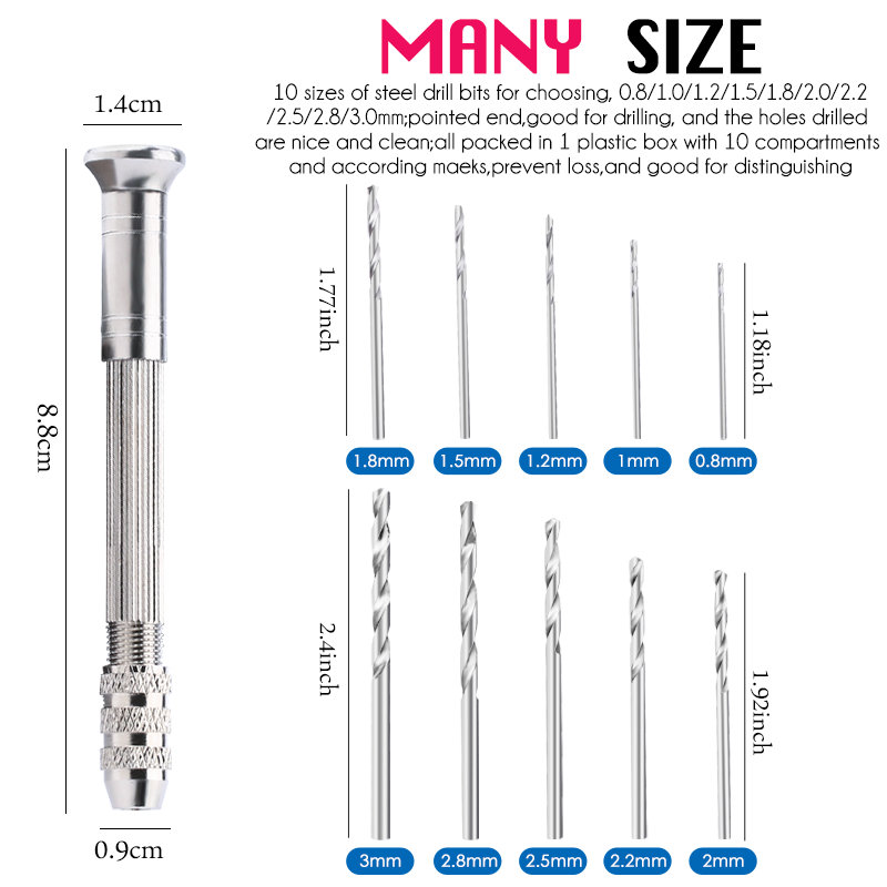Mini Hand Resin Drill Pin Vise - Pin Vice Micro incelemesi ve fiyatı