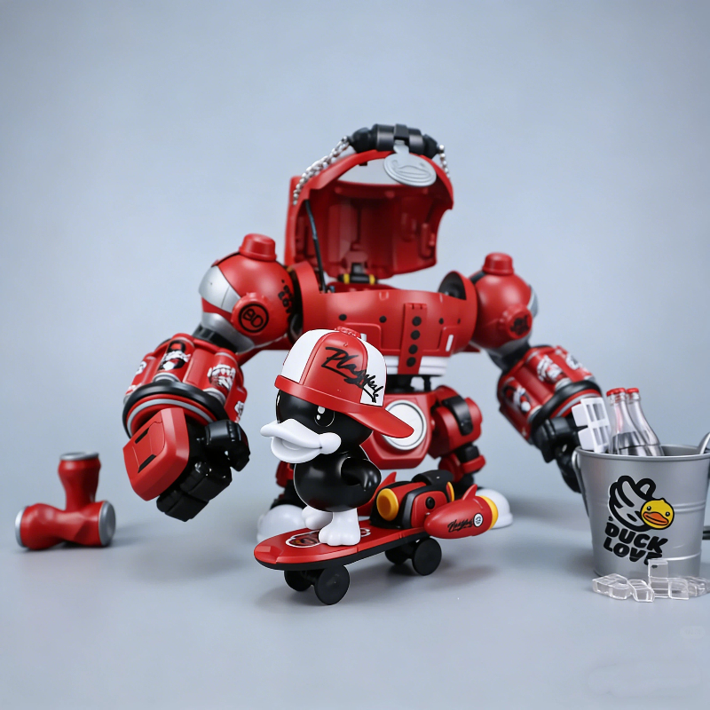 B.Duck Hiphop Duck 21cm Mecha  - Model Kit Water Decal incelemesi ve fiyatı