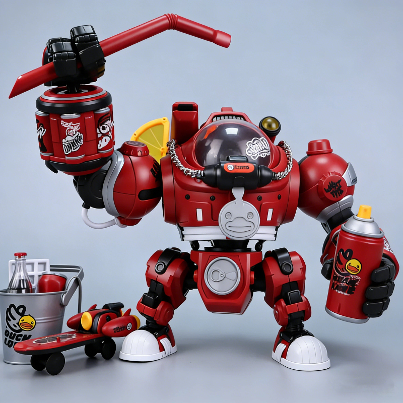 B.Duck Hiphop Duck 21cm Mecha  - Model Kit Water Decal incelemesi ve fiyatı