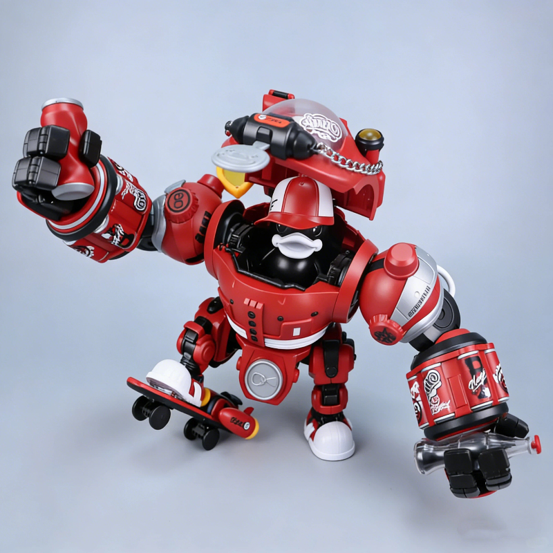 B.Duck Hiphop Duck 21cm Mecha  - Model Kit Water Decal incelemesi ve fiyatı