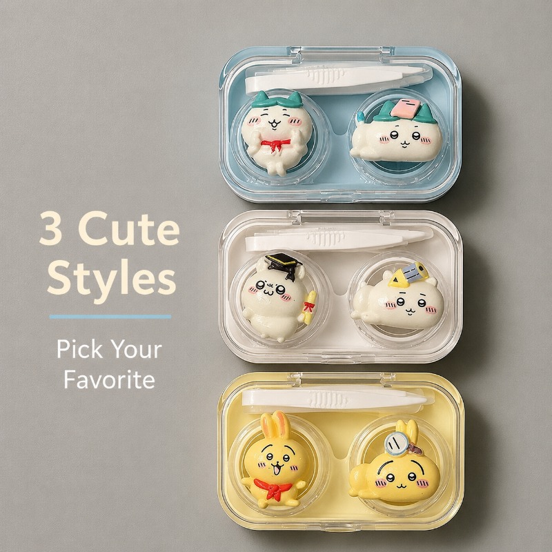 Hot Chiikawa Contact Lens Stor - Model Kit Tweezers incelemesi ve fiyatı