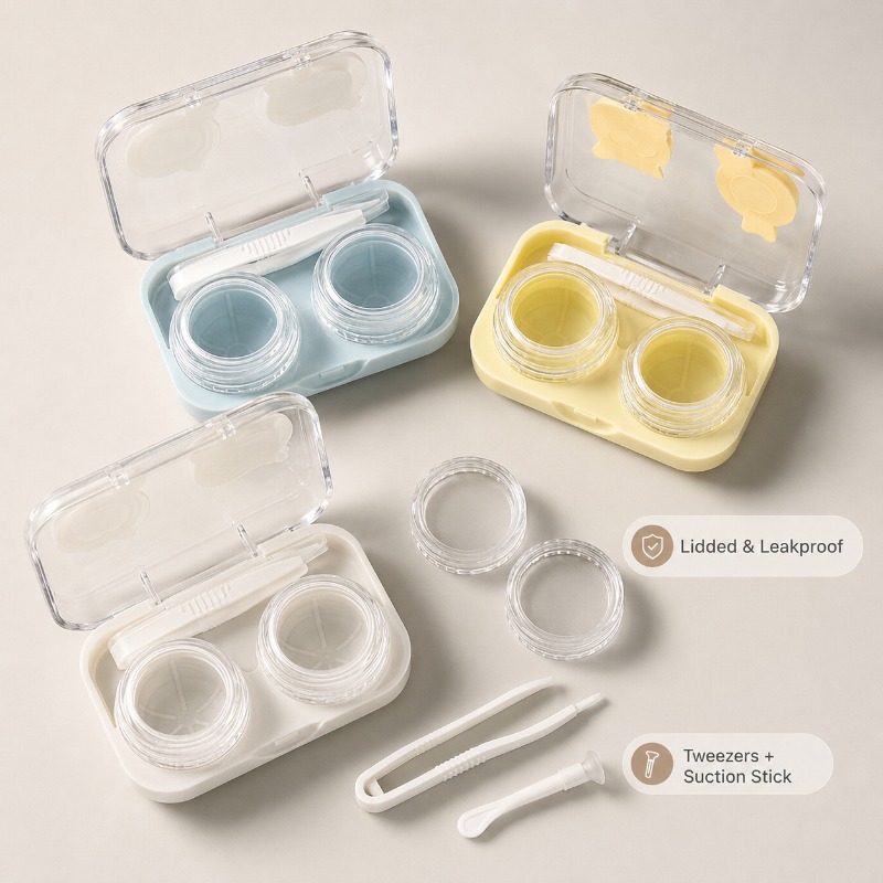 Hot Chiikawa Contact Lens Stor - Model Kit Tweezers incelemesi ve fiyatı