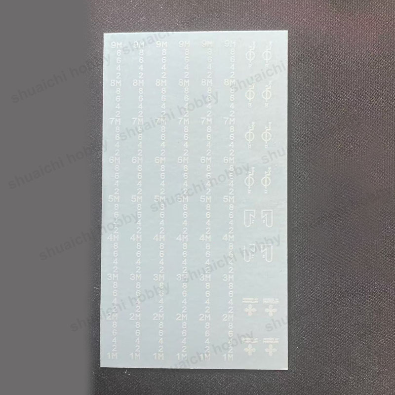 1PCS 1/50 1/75 1/100 Scale Loa - Model Kit Water Decal incelemesi ve fiyatı