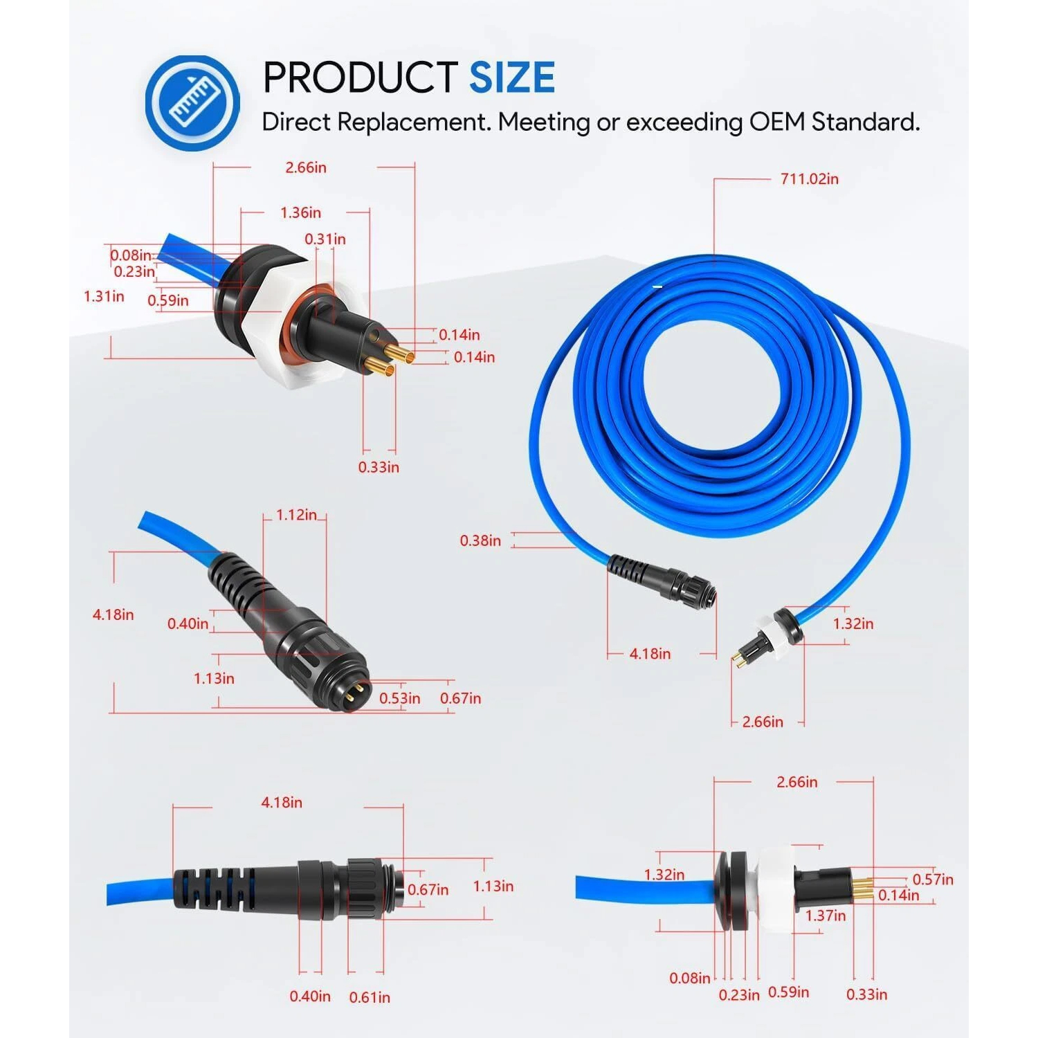 Cable Cord, 2 Wire - 18M (60ft - Model Kit Lancelot incelemesi ve fiyatı