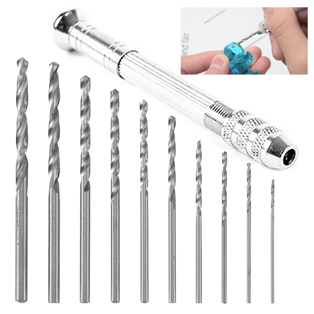Mini Hand Drill Set With 10pcs - Pin Vice Micro incelemesi ve fiyatı
