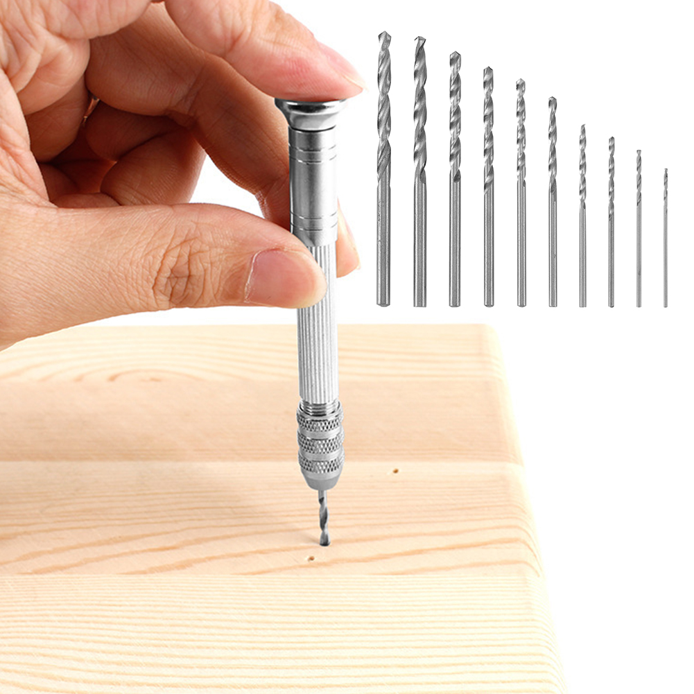 Mini Hand Drill Set With 10pcs - Pin Vice Micro incelemesi ve fiyatı