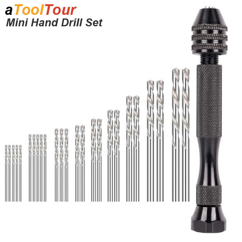 Micro Mini Hand Drill Bits Set - Pin Vice Micro incelemesi ve fiyatı